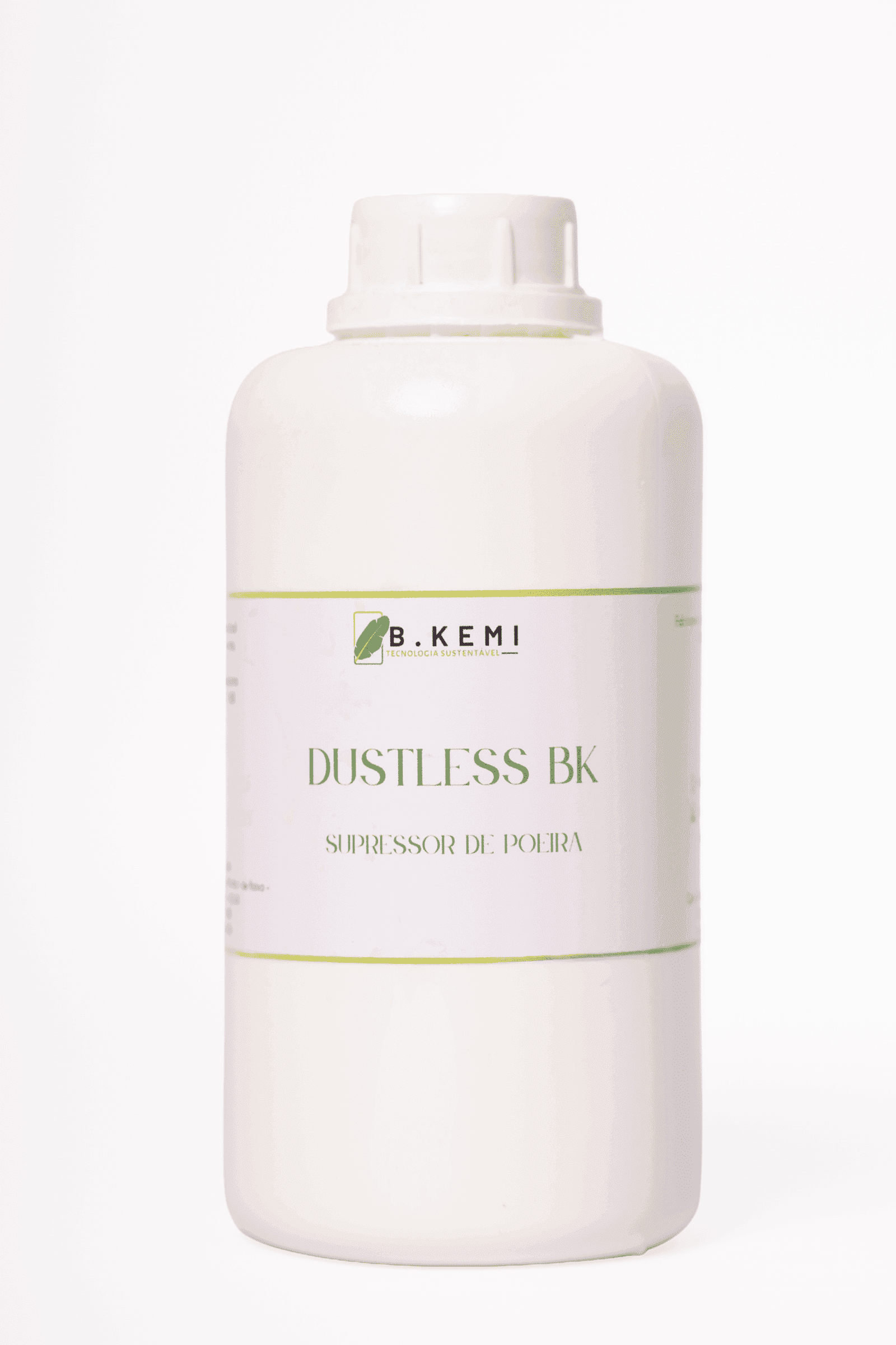 Equipamento industrial Dustless BK em operação, suprimindo poeira em via não pavimentada